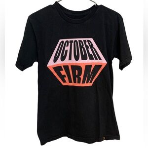 Octobers Very Own OVO October Firm Graphic T-Shirt Size Small Drake